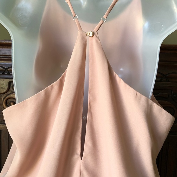 NWT Umgee Nude Cami Bodysuit Back Detail SMALL - Picture 5 of 6